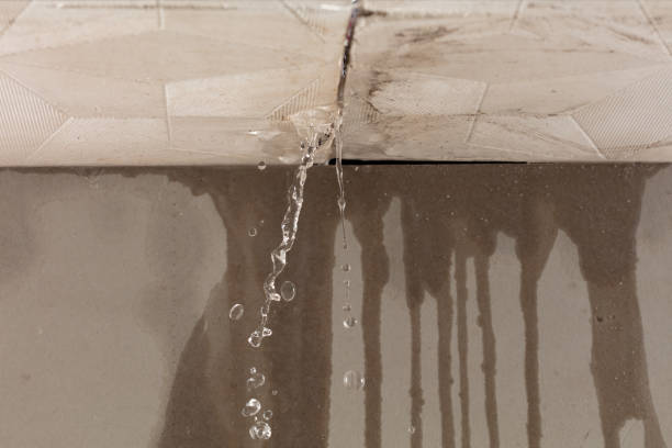 Professional Commercial Water Damage Restoration technician working in Wilton, ME